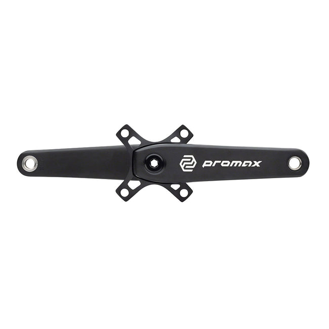 Promax HF-3 Hollow Hot Forged 2-Piece BMX Race Crank Set-Black - 1