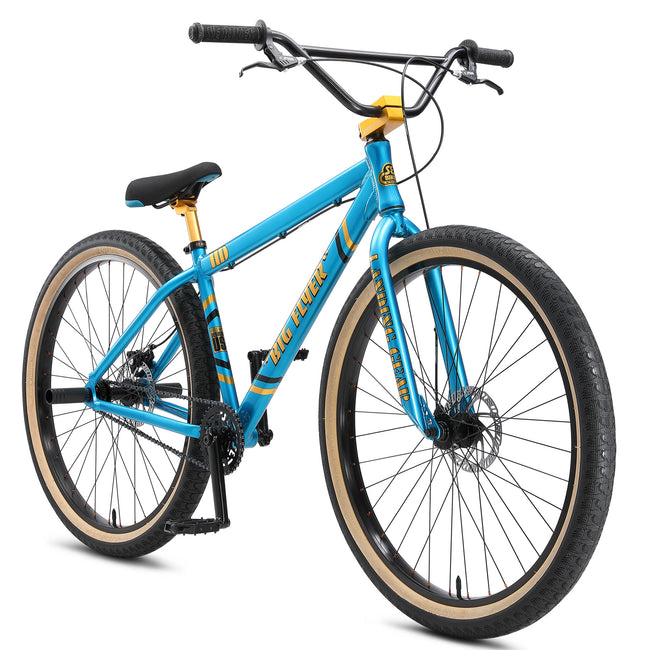 SE Bikes Big Flyer HD 29&quot; BMX Freestyle Bike-Electric Blue - 2