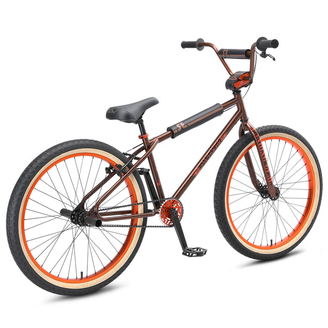 SE Bikes OM Flyer 26&quot; BMX Freestyle Bike-Root Beer - 3