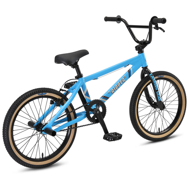 SE Bikes Ripper 20&quot;TT BMX Freestyle Bike-SE Blue - 3