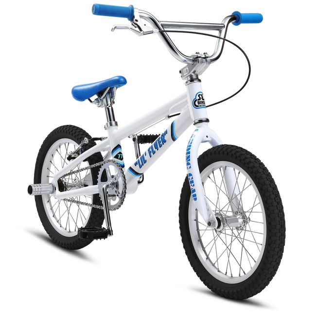 SE Racing Lil Flyer 16&quot; BMX Bike-White - 1