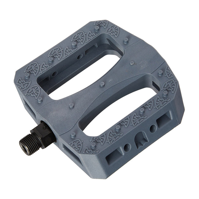 S&amp;M Hoder BTM Platform Pedals-Graphite Grey - 2