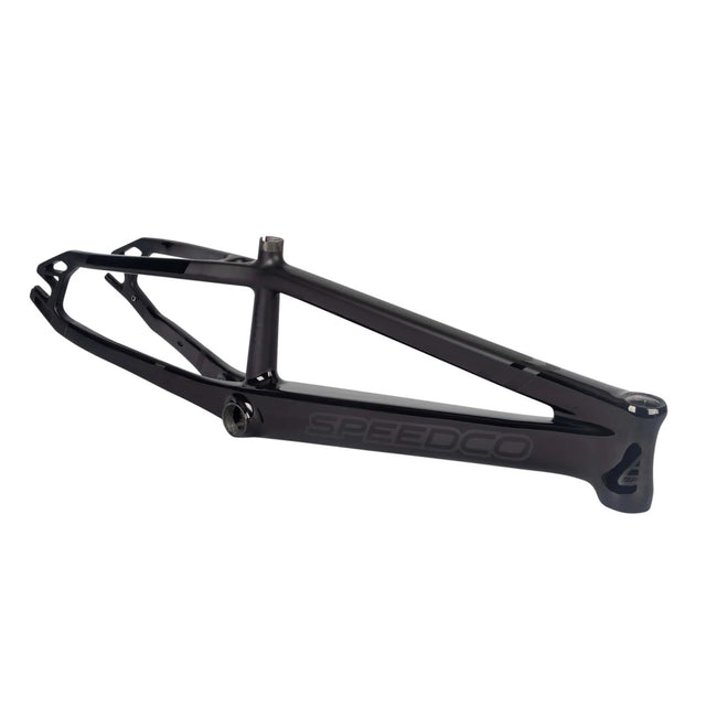 SpeedCo Velox Evo Carbon BMX Race Frame-Stealth Black - 1