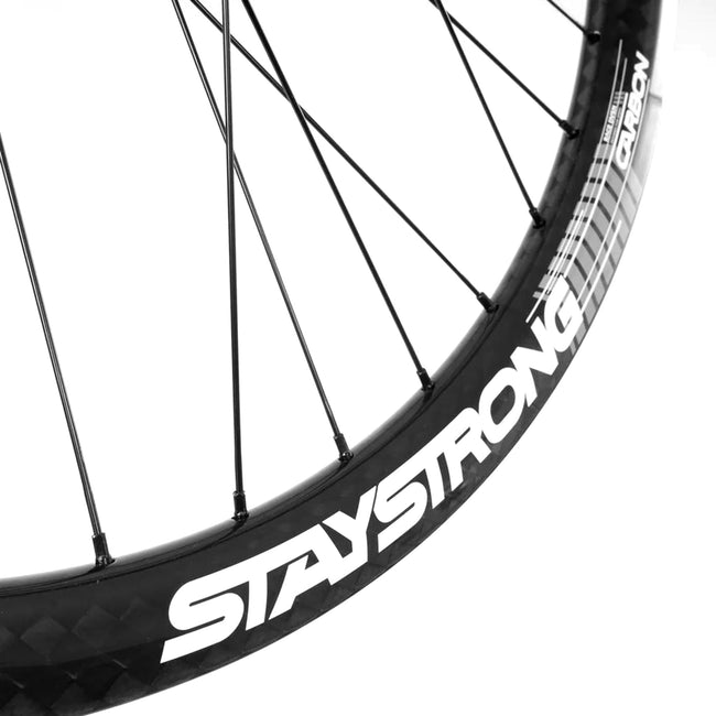 Stay Strong DVSN V3 Pro Cruiser Carbon BMX Race Wheelset-24x1.75&quot; - 7