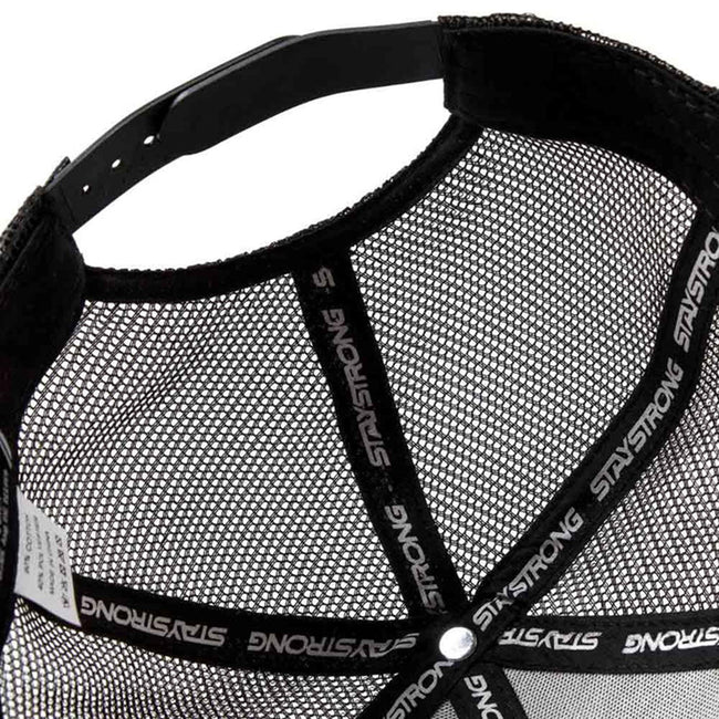 Stay Strong Speed &amp; Style Mesh Trucker Hat-Black - 5