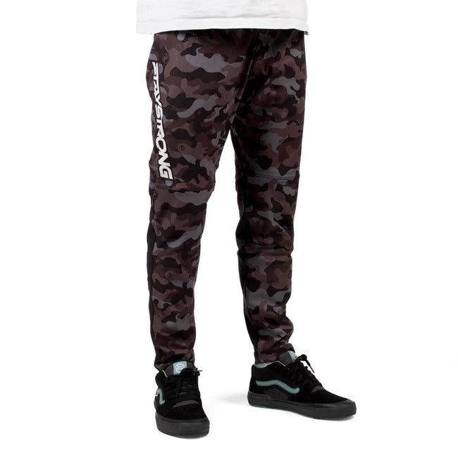 Stay Strong V3 BMX Race Pants-Grey Camo - 1