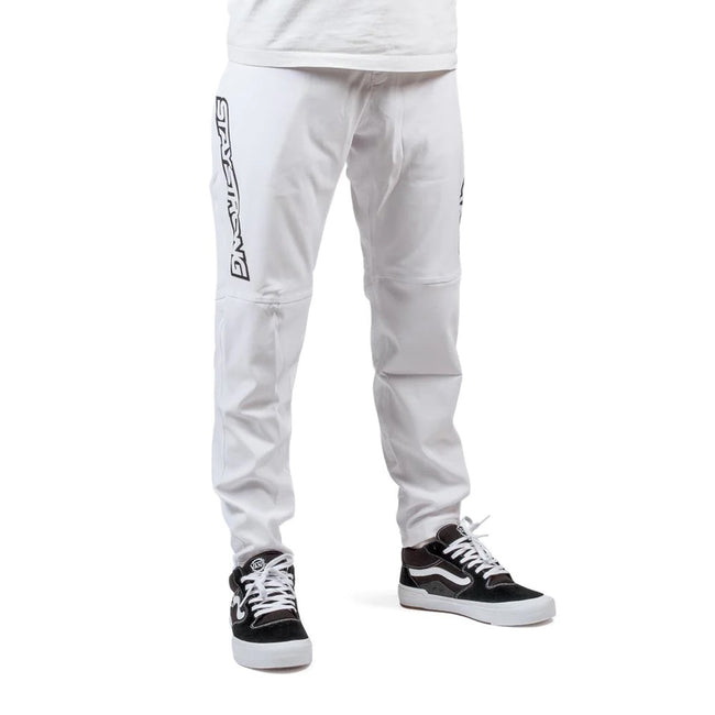 Stay Strong V3 BMX Race Pants-White/Black - 2