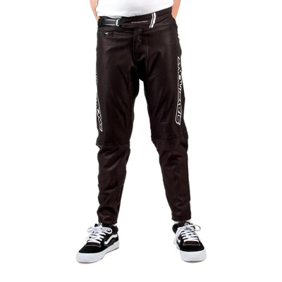 Stay Strong V3 Youth BMX Race Pants-Black/White