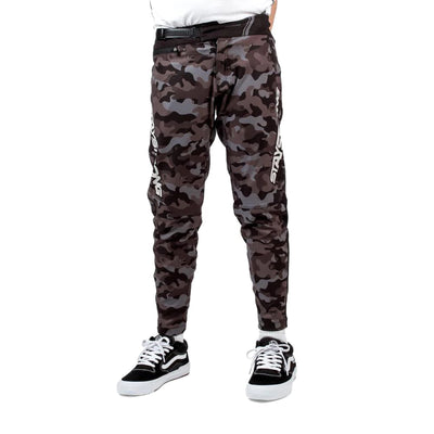 Stay Strong V3 Youth BMX Race Pants-Grey Camo