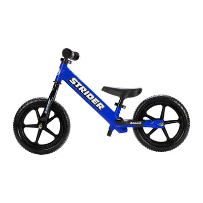 Strider 12 Pro Balance Bike-Blue