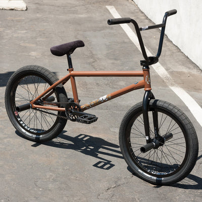 Sunday Darkwave Broc Raiford Authentic RHD 21"TT BMX Freestyle Bike-Matte Dark Brown