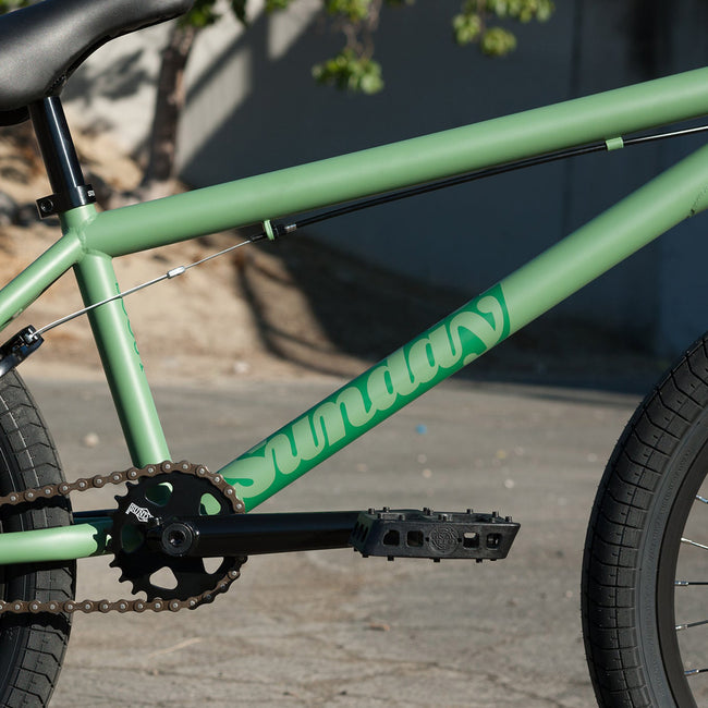 Sunday Scout 20.75&quot;TT BMX Freestyle Bike-Matte Sage Green - 5