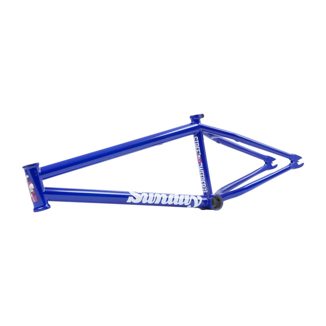 Sunday Street Sweeper BMX Freestyle Frame-Gloss Metallic Blue - 1