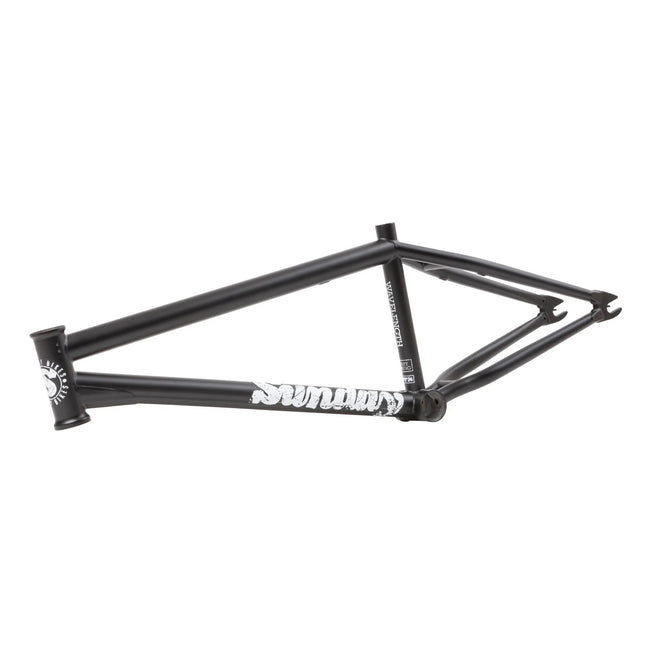 Sunday Wavelength BMX Freestyle Frame-Matte Black - 1