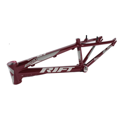 Tangent Rift Disc ES20D BMX Race Frame-Gloss Maroon/Grey-White Decals