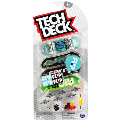 Tech Deck Ultra DLX Fingerboard 4-Pack-Flip