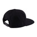 Troy Lee Designs Youth Flat Bill Cropped Badge Snapback Hat-Black - 2