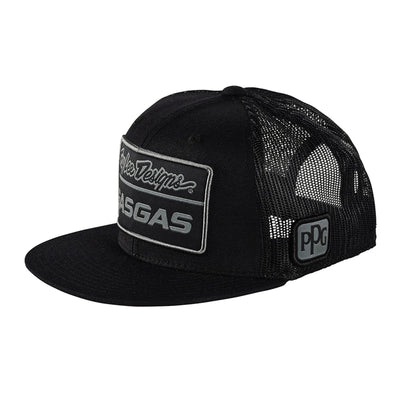 Troy Lee Designs GasGas Team Snapback Hat-Black-OSFM