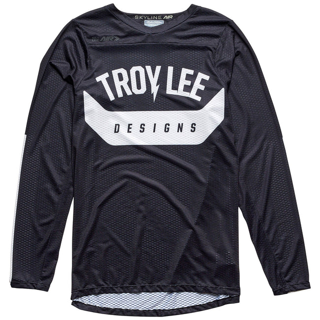 Troy Lee Designs Skyline Air LS BMX Race Jersey-Aircore Black - 1