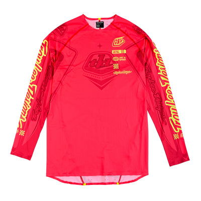 Troy Lee Designs Sprint Ultra Limited Edition BMX Race Jersey-Ghostwing/Infra Red