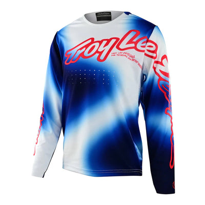 Troy Lee Youth Sprint BMX Race Jersey-Lucid Blue