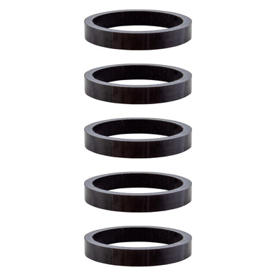 UD Carbon Fiber Headset Spacers-Black