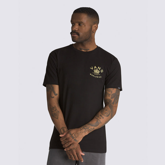 Vans Checkerboard Society T-Shirt-Black - 3