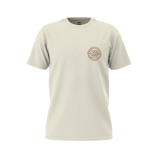 Vans Circle Checker Drop V T-Shirt-Marshmallow - 1