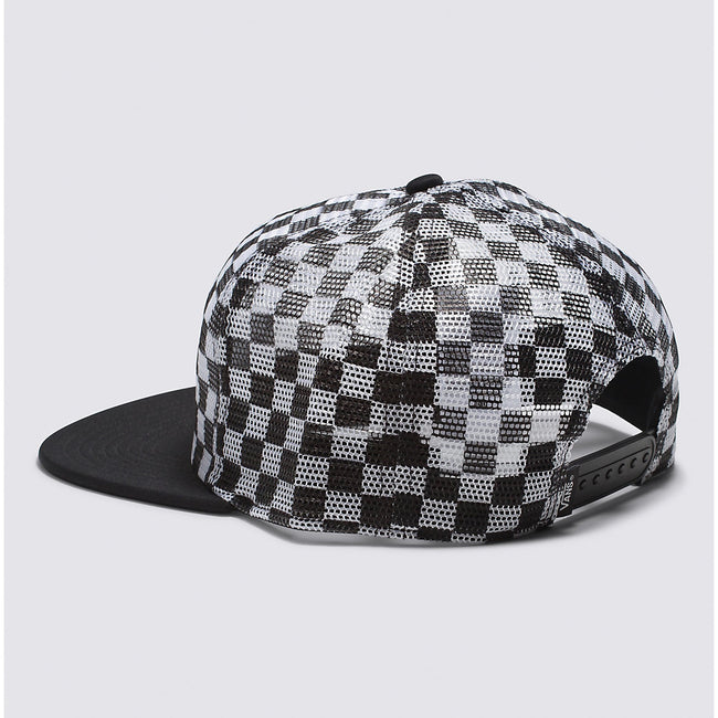 Vans Full Patch Mesh Trucker Hat-Black/White - 2