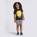 Vans Little Kids 66 Smiles T-Shirt-Black - 4