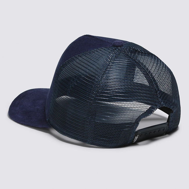 Vans Off The Wall Curved Bill Trucker Hat-Dress Blue - 2