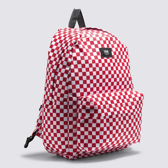 Vans Old Skool H2O Check Backpack-Chili Pepper/Checkerboard - 2