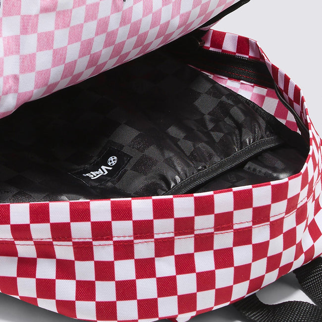 Vans Old Skool H2O Check Backpack-Chili Pepper/Checkerboard - 7