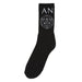 Vans Perris and Dennis Crew Socks-Black - 1