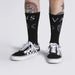 Vans Perris and Dennis Crew Socks-Black - 2