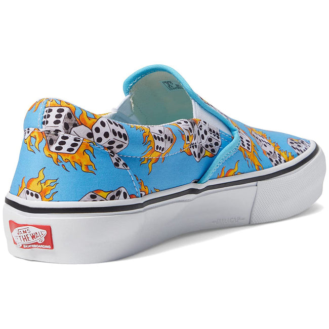 Vans Skate Slip-On Shoes-Synth Blue - 4