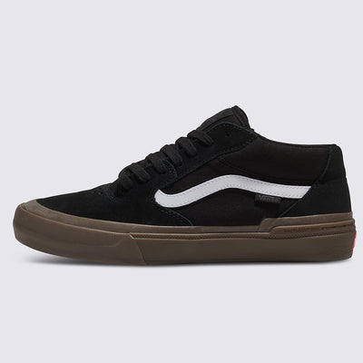 Vans Style 114 BMX Shoes-Black/Dark Gum