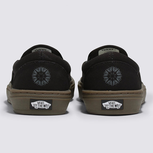 Vans X Dennis Enarson BMX Slip-On Shoes-Black/Multi - 3