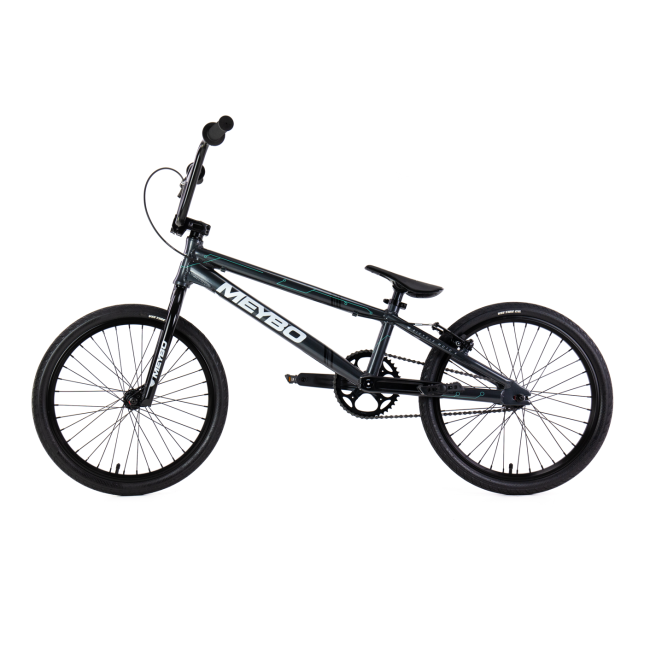 Meybo TLNT Pro XL 21.5 BMX Race Bike-Grey/White/Turquoise - 2