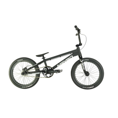 Meybo Patron Pro XXXL 22.5 BMX Race Bike-Matte Black/Shiny Grey