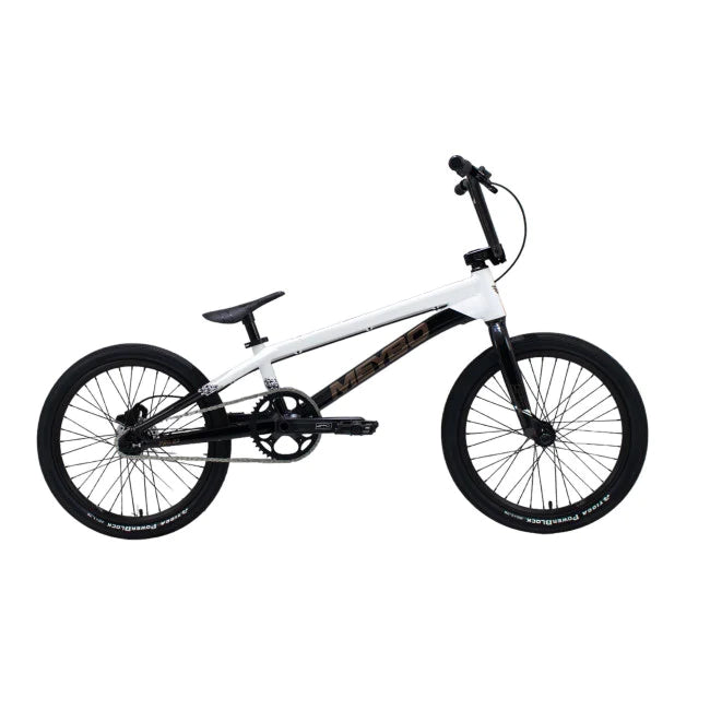 Meybo Superclass Pro XL 21 BMX Race Bike-Black/White/Gold - 1