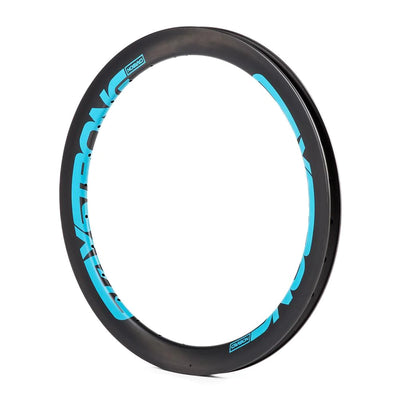 Stay Strong Reactiv 2 Expert Carbon BMX Rim-Front-Teal-20x1 3/8"