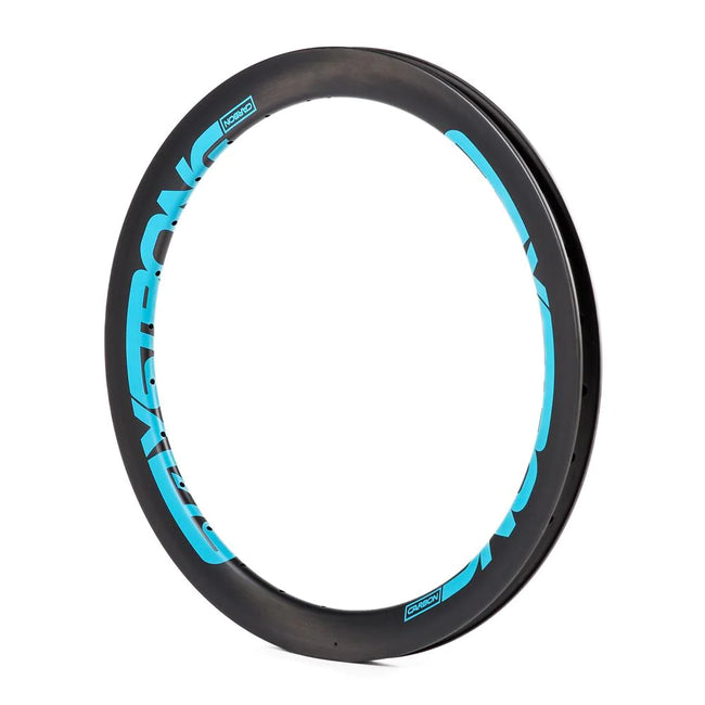 Stay Strong Reactiv 2 Expert Carbon BMX Rim-Front-Teal-20x1 3/8&quot; - 1