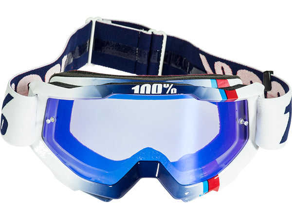 100% Accuri Goggles-White Crystal - 2