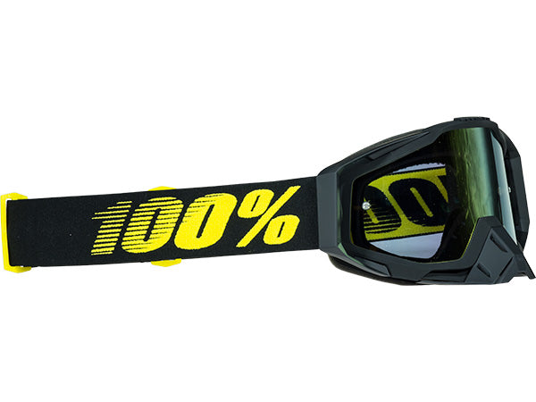 100% Racecraft Goggles-Raceday-Mirrored Gold Lens - 1