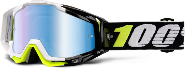 100% Racecraft Goggles-Emrata-Mirror Blue Lens - 1