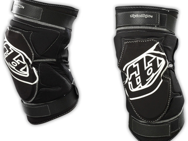 Troy Lee T-Bone Knee Guards-Black - 1