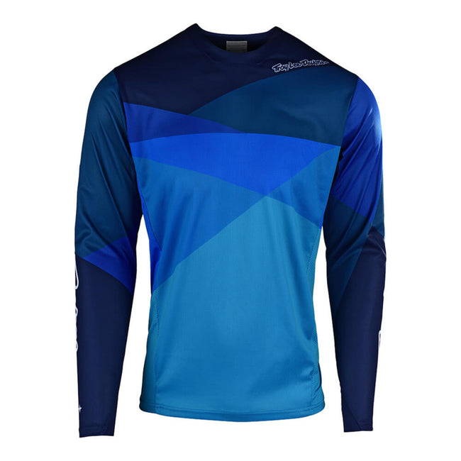 Troy Lee Designs 2019 Sprint Jet BMX Race Jersey-Blue - 2