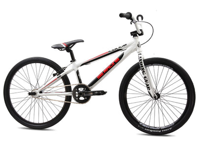 SE Racing Floval Flyer BMX Bike-White-Pro 24"