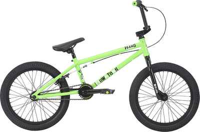 Haro Downtown 18" Bike - Gloss Lime